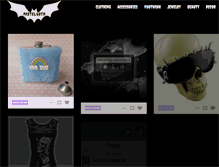 Tablet Screenshot of pastelgoth.com